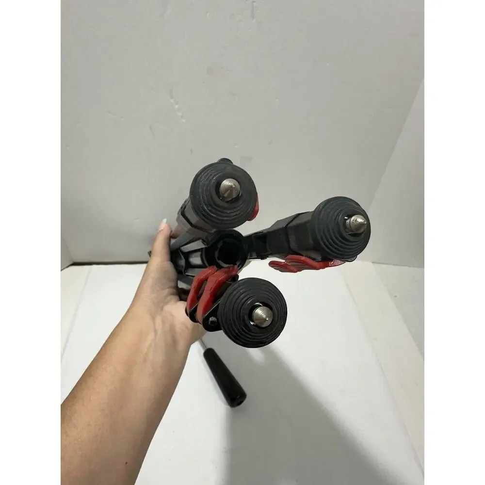 VANTAGE Photo & Video Camera Tripod Vintage Black w Elevator Weight Adjust‎